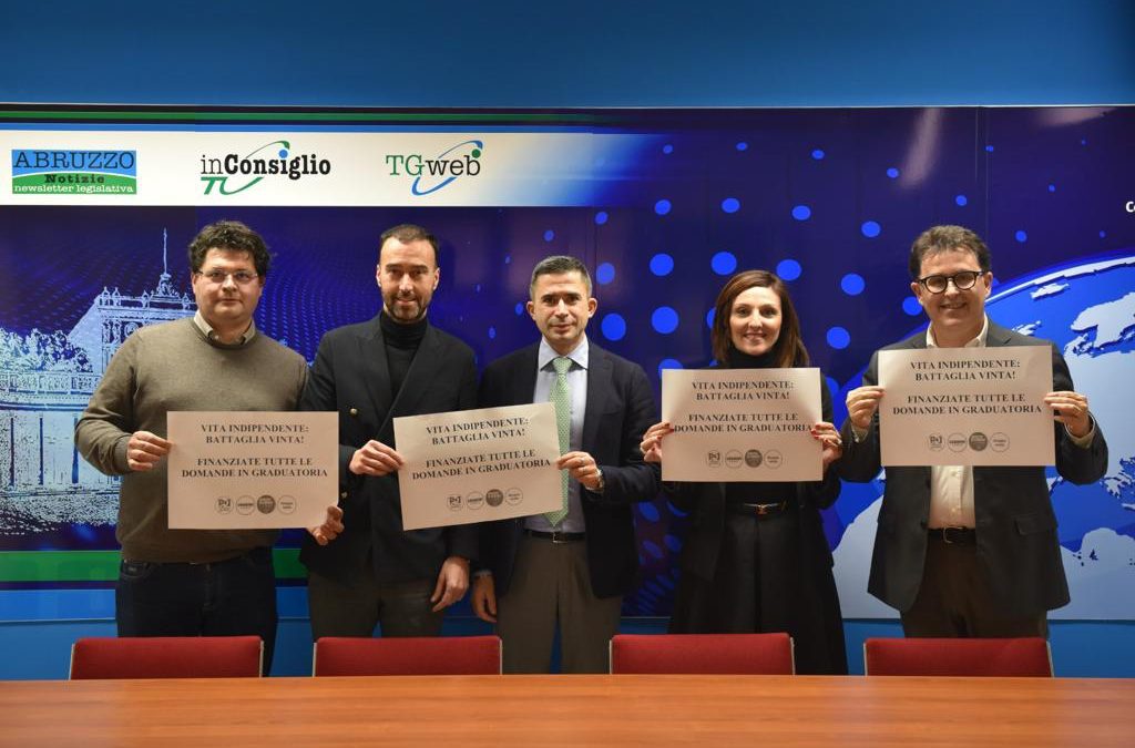 Centrosinistra su fondi per vita indipendente: “Risorse per oltre 3,5 milioni, erogate grazie alla nostra mobilitazione”